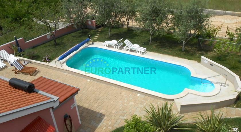 Villa con piscina e vista sul mare, Borik-Zara