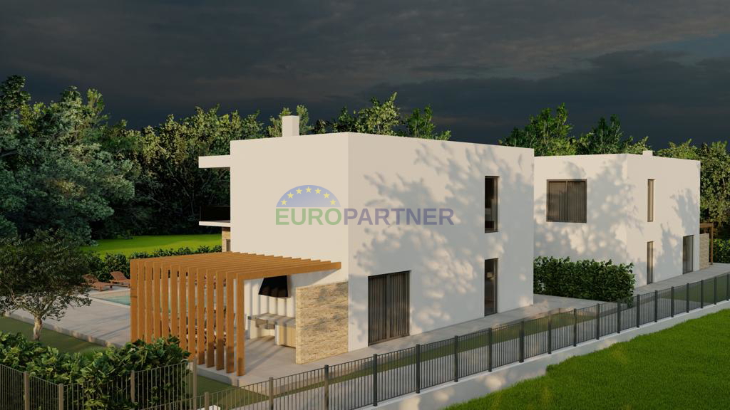 Istria, Kaštelir, moderna doppia casa in ottima posizione