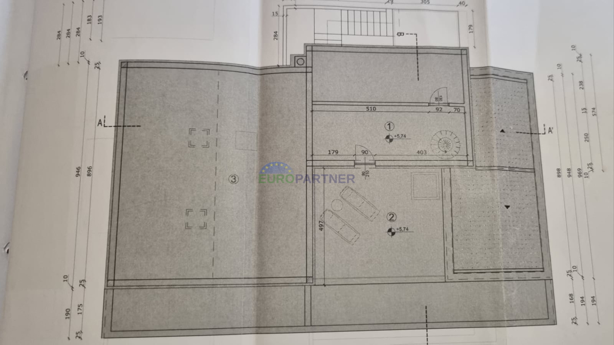 Bellissimo appartamento a Funtana, 200 m dal mare, 170m2