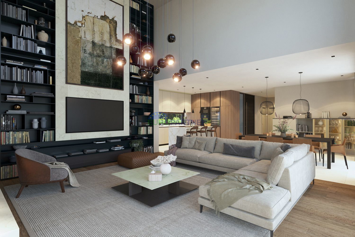 Villa di design con vista mare, zona di Parenzo, Istria