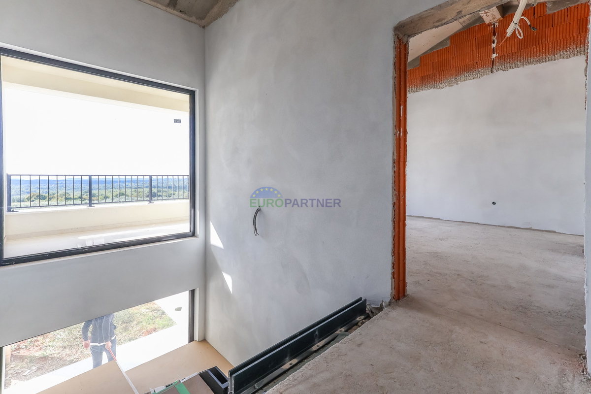 Villa di design con vista mare, zona di Parenzo, Istria