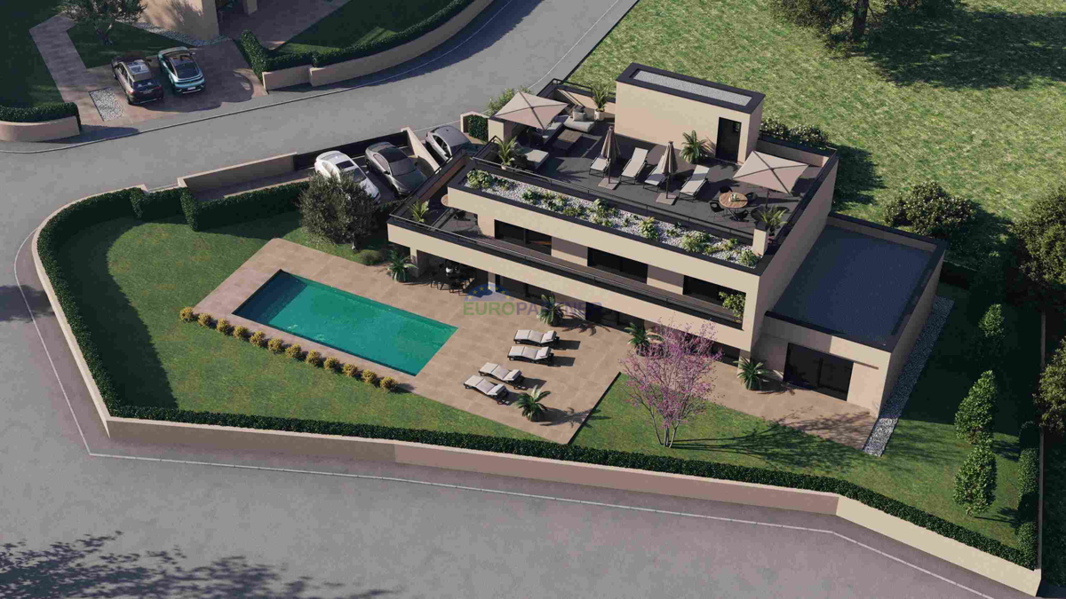 Poreč, Istria, surroundings - Moderna luksuzna vila s panoramskim pogledom na more