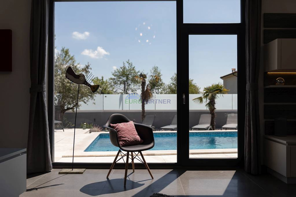 Unica villa di design, nei dintorni di Poreč