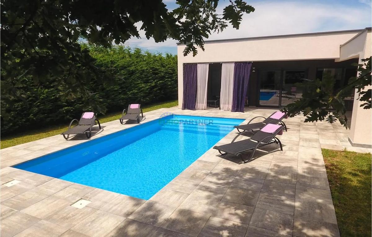 Istra, Vodnjan, moderna e bellissima villetta a piano terra con piscina