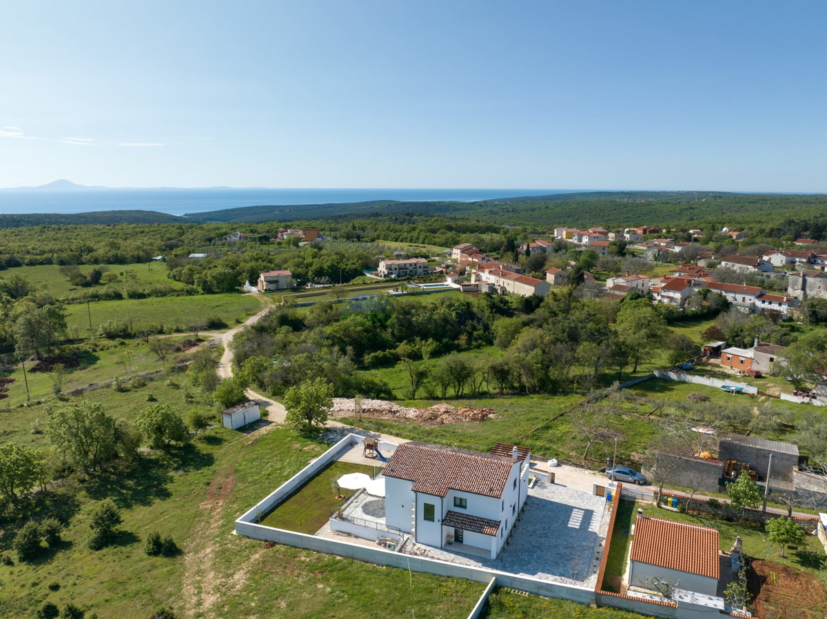 Villa moderna con vista mare, Marčana