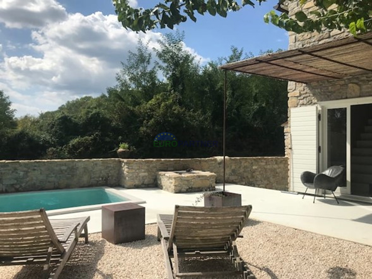 Istria, Motovun, bellissima casa in pietra di design nel cuore dell&apos;Istria