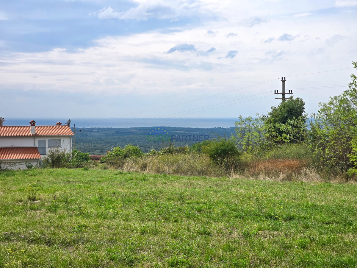 Terreno con vista mare, Kaštelir, Istria