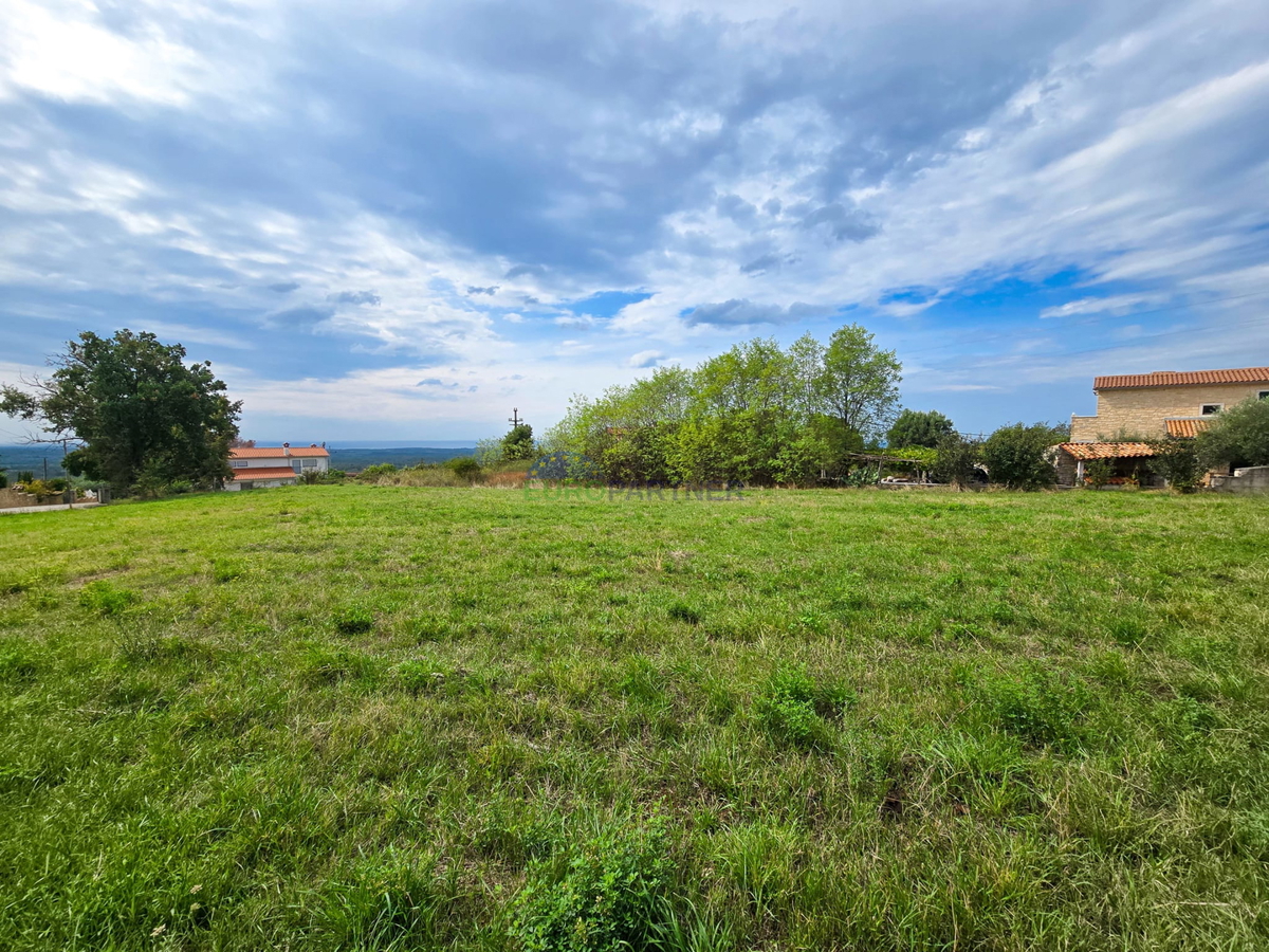 Terreno con vista mare, Kaštelir, Istria