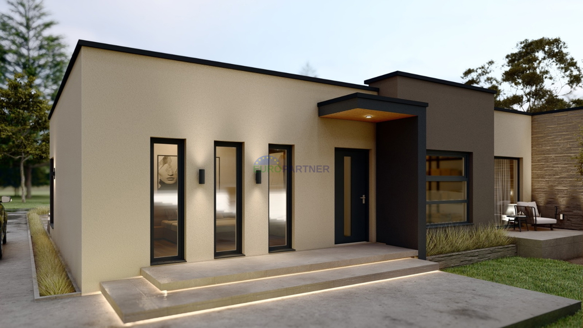 Istra, Kanfanar, semi-dettached house con piscina e giardino