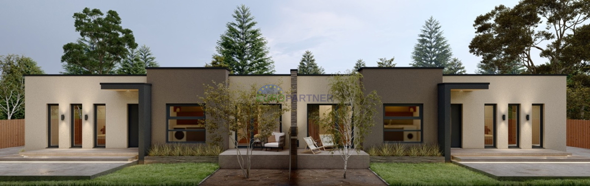 Istra, Kanfanar, semi-dettached house con piscina e giardino