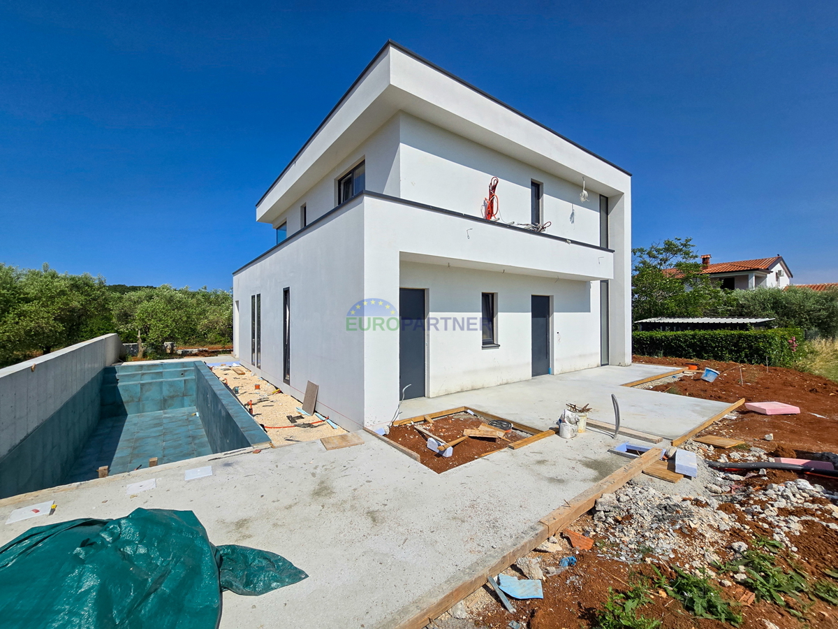 Villa moderna a Poreč, Istria