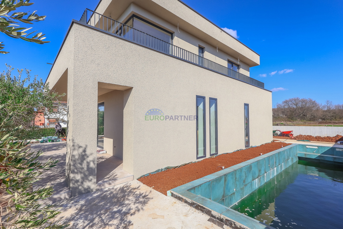 Villa moderna a Poreč, Istria