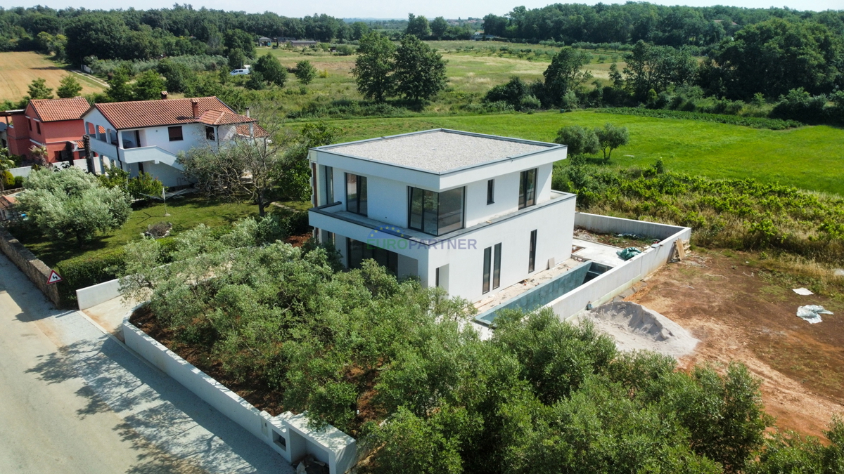 Villa moderna a Poreč, Istria
