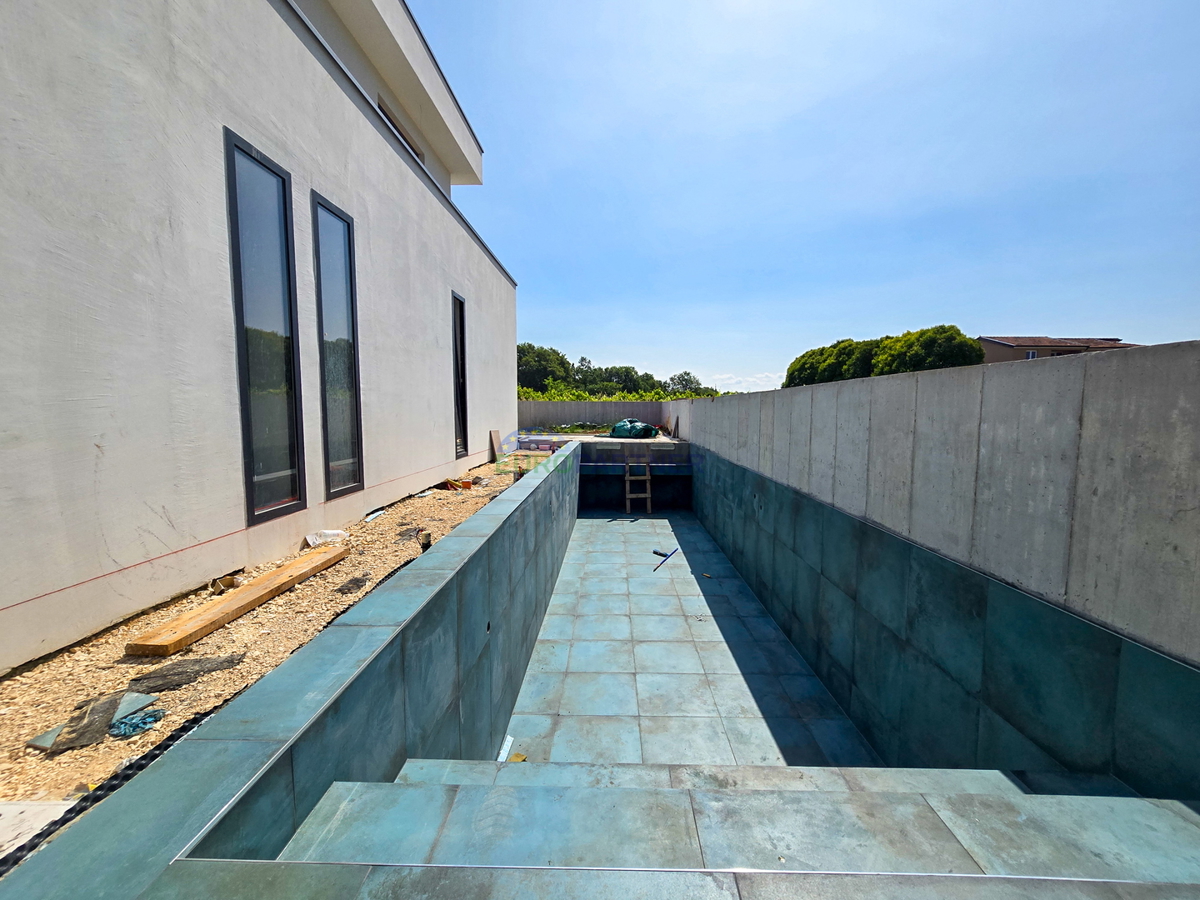 Villa moderna a Poreč, Istria