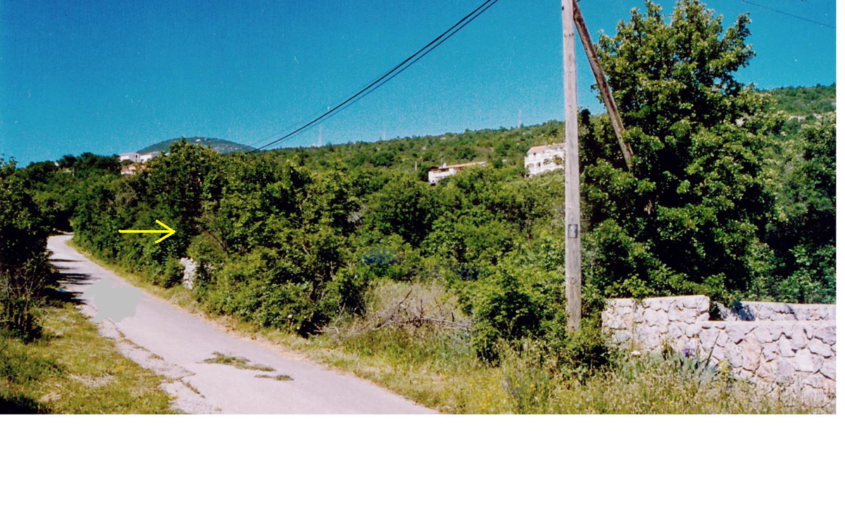 Terreno con vista panoramica sul mare vicino a N.Vinodolski