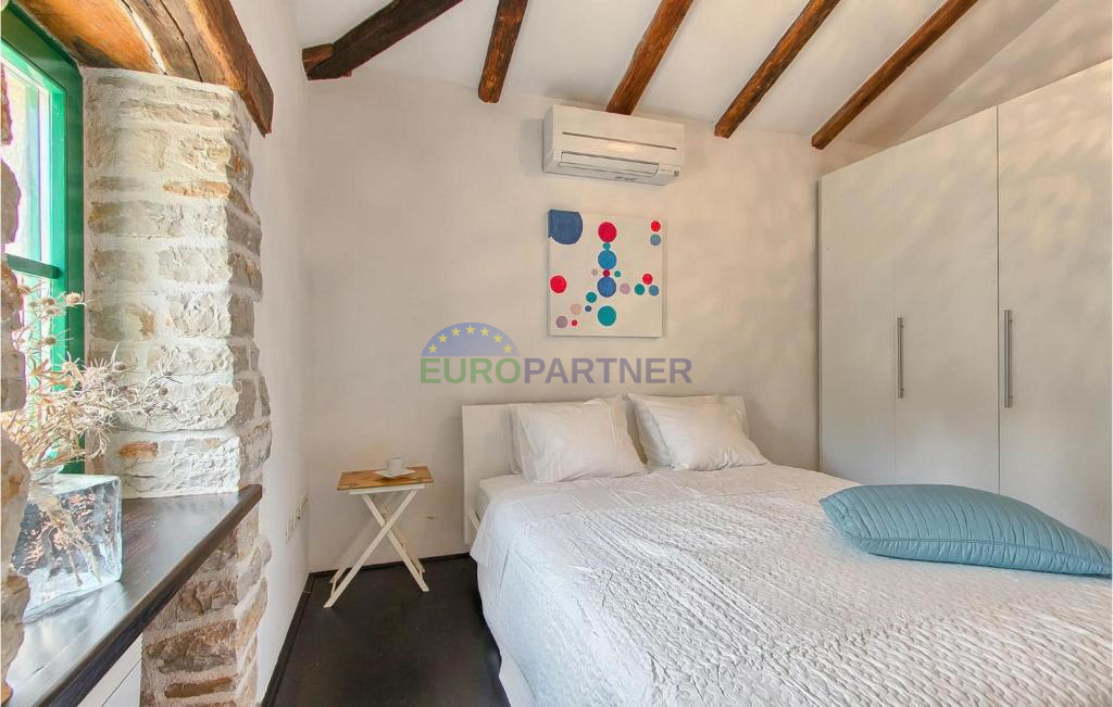 Istria, Baderna, autentica casa in pietra dopo la ristrutturazione