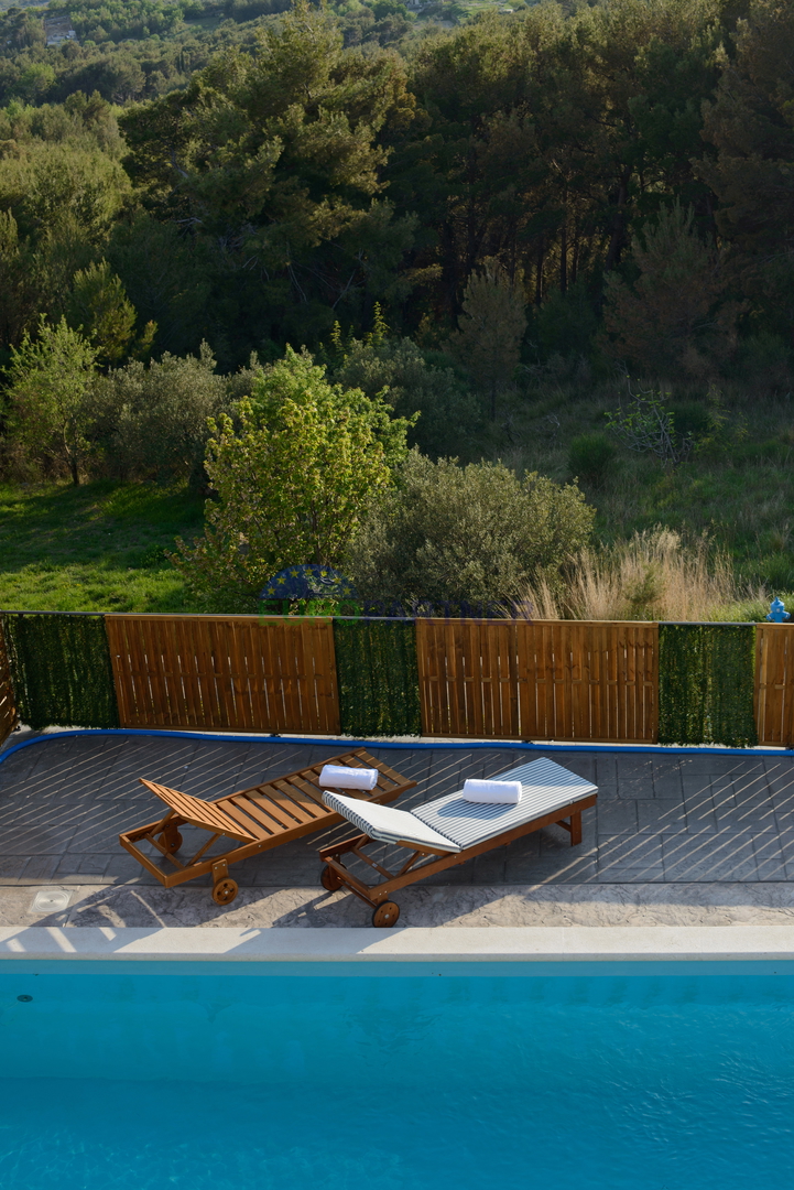 Villa con splendida vista sul mare vicino a Spalato