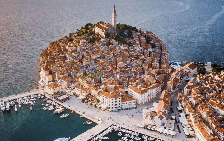 Istria, edificio nel centro di Rovigno