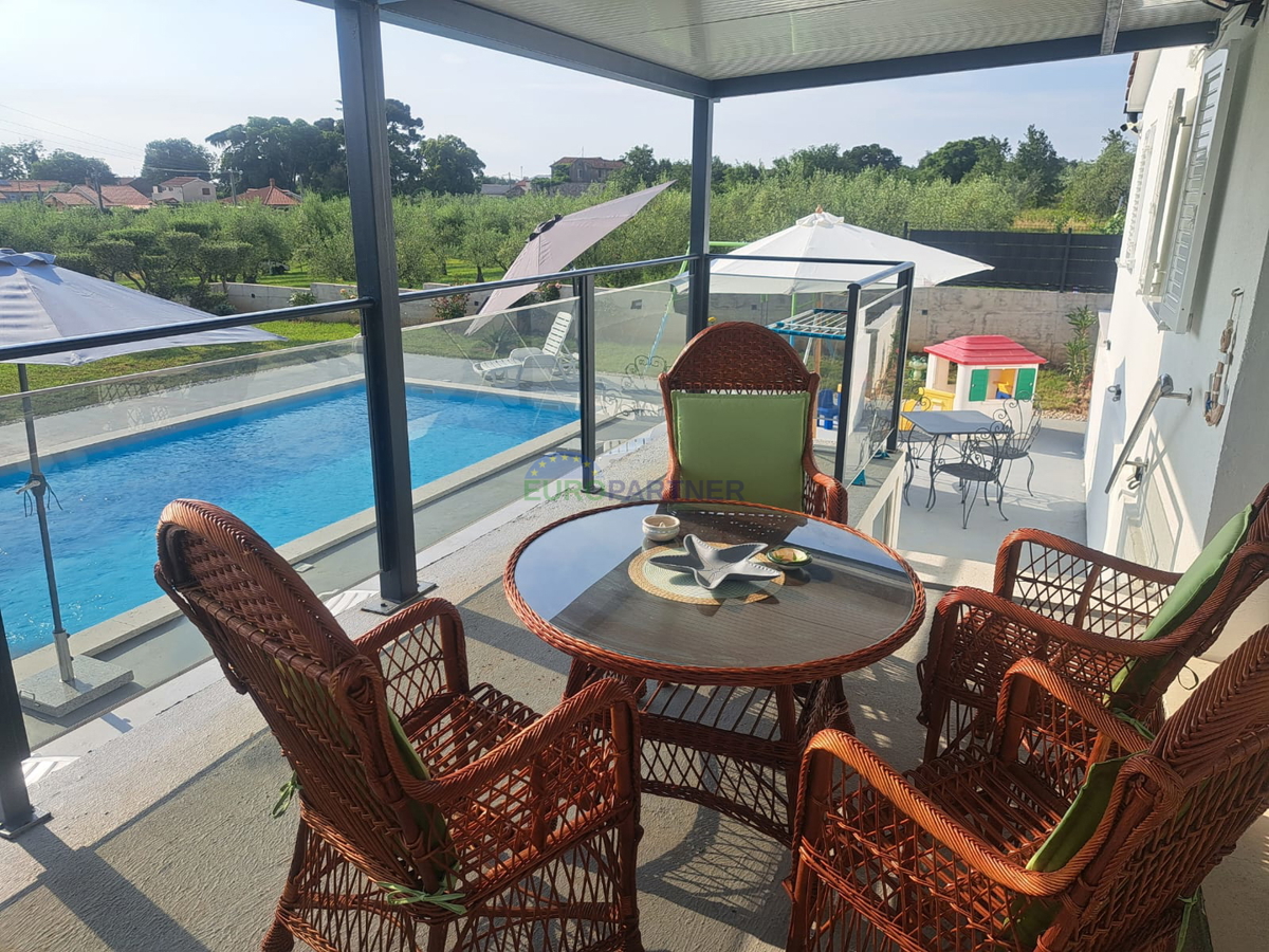 Istria, Visignano, villa con un bellissimo giardino