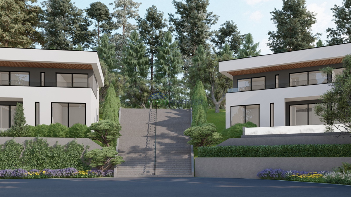 Istria, okolica Rovinja, prekrasna vila u izgradnji