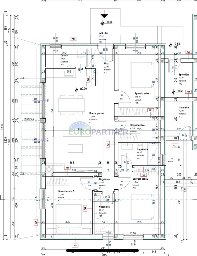 Casa bifamiliare con piscina, Parenzo, dintorni