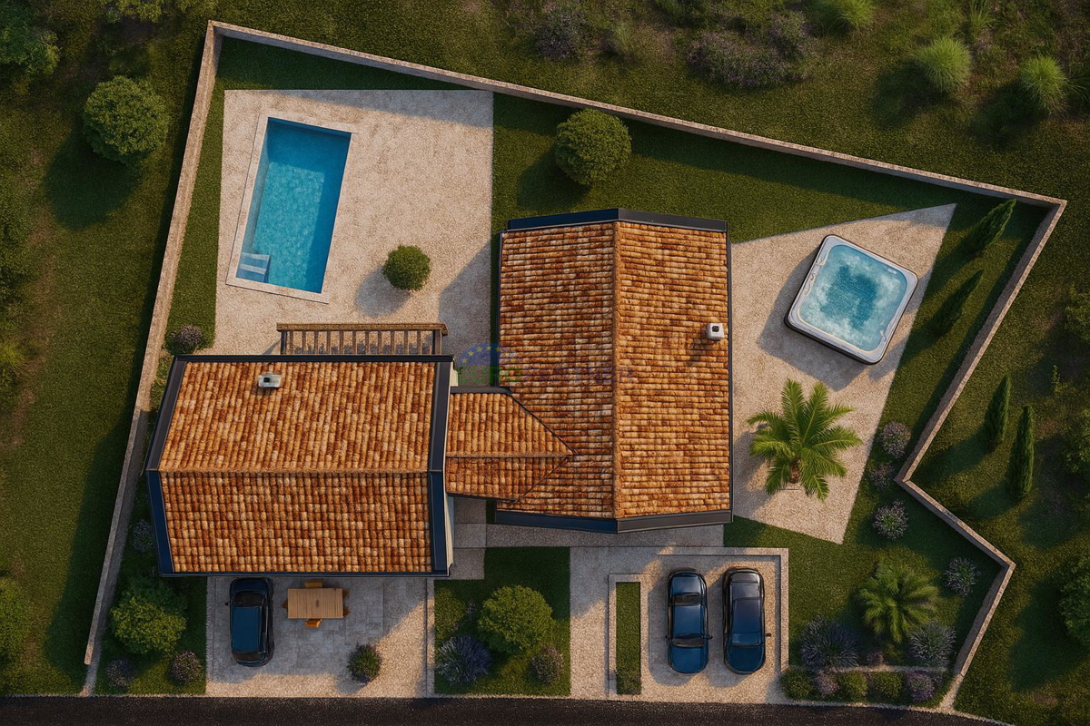 Casa bifamiliare con piscina, Parenzo, dintorni