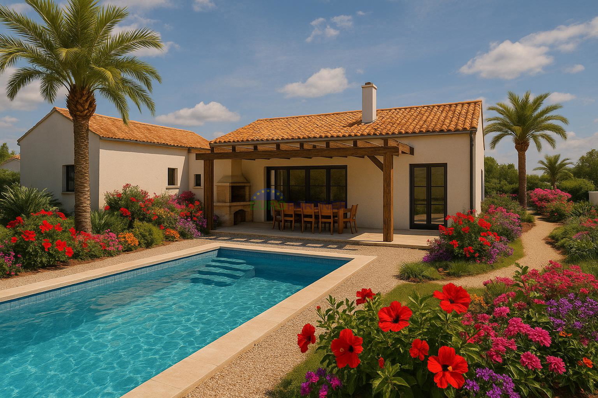 Casa bifamiliare con piscina, Parenzo, dintorni