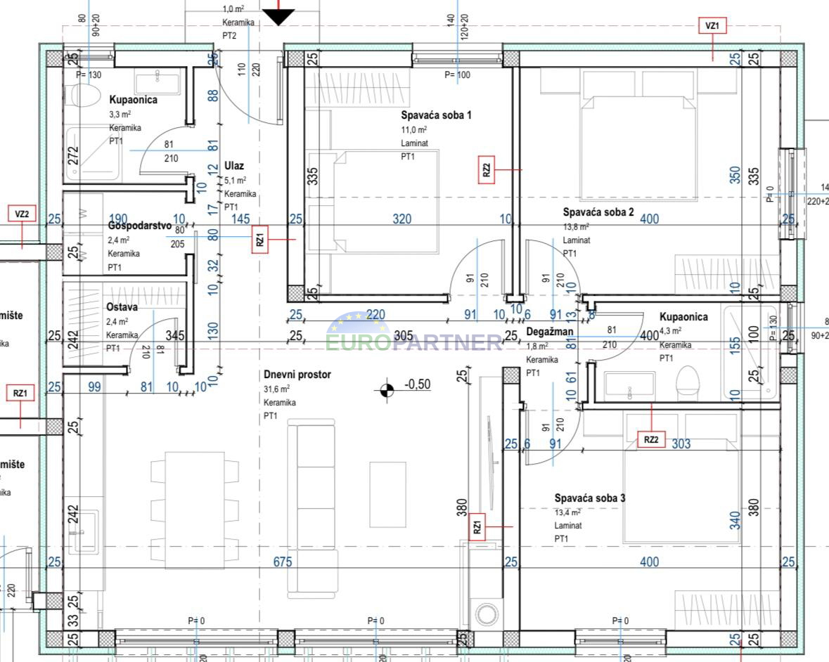 Casa bifamiliare con piscina, Parenzo, dintorni
