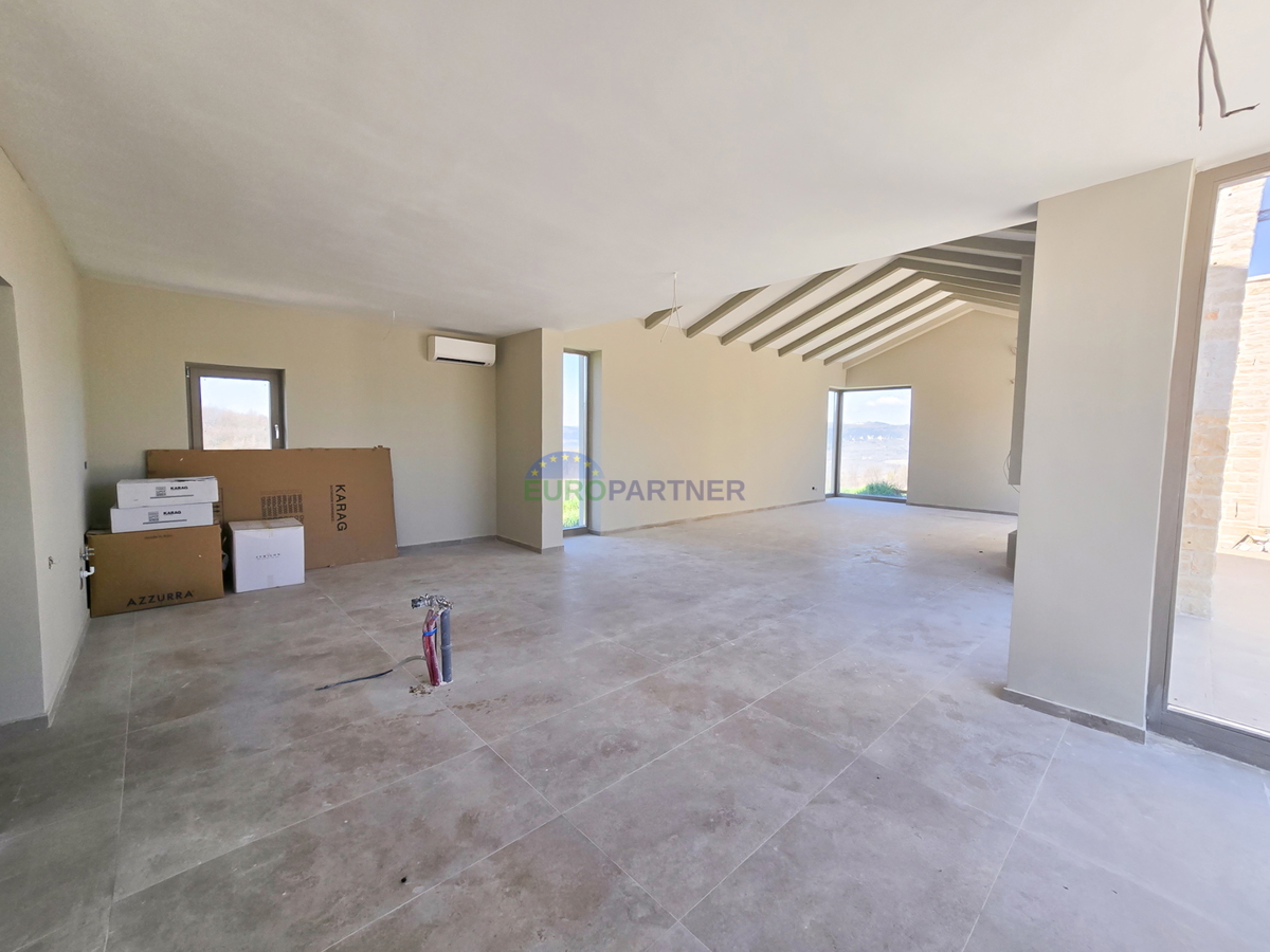 Casa, design moderno, con una bellissima vista