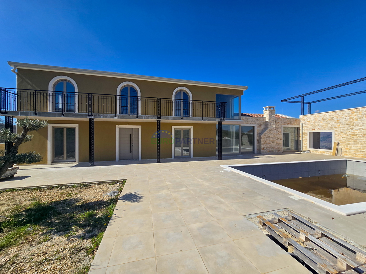 Casa, design moderno, con una bellissima vista