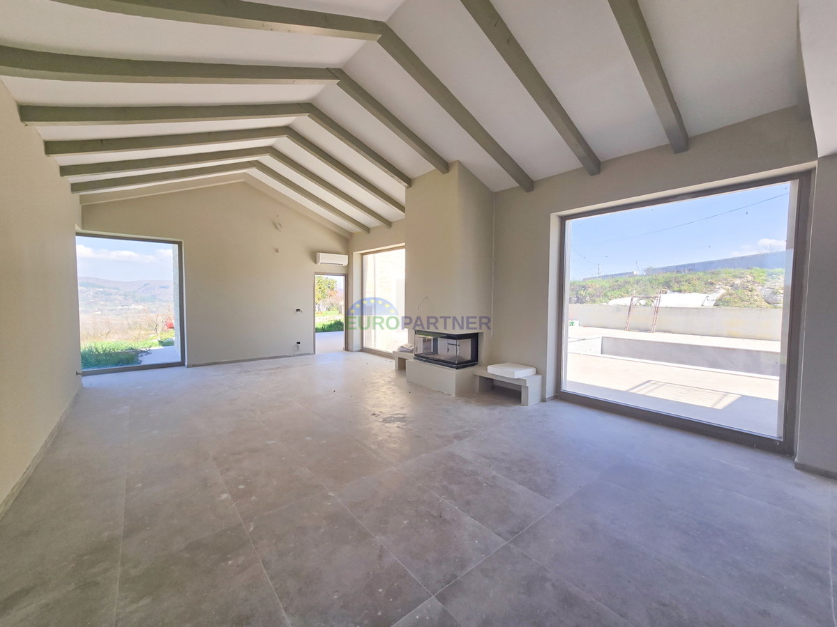 Casa, design moderno, con una bellissima vista