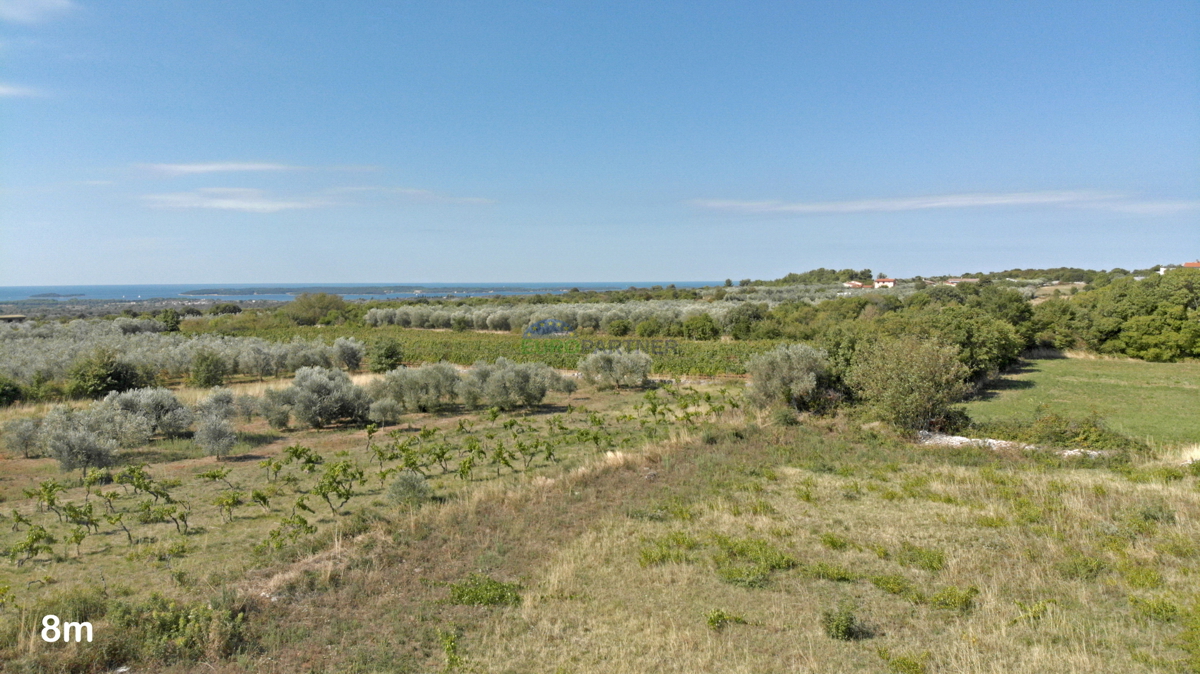 Terreno con progetto e concessione edilizia con vista mare