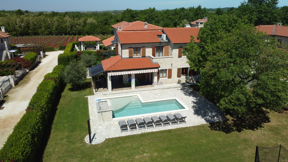 ESCLUSIVA - Nuova villa in pietra con piscina circondata dalla natura, Visignano