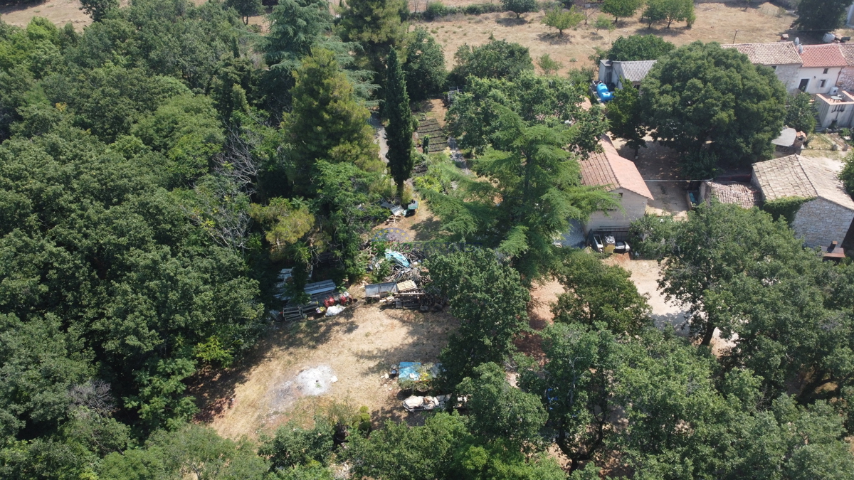 Terreno edificabile di 3000m2 con una casa da adattare, zona di Parenzo