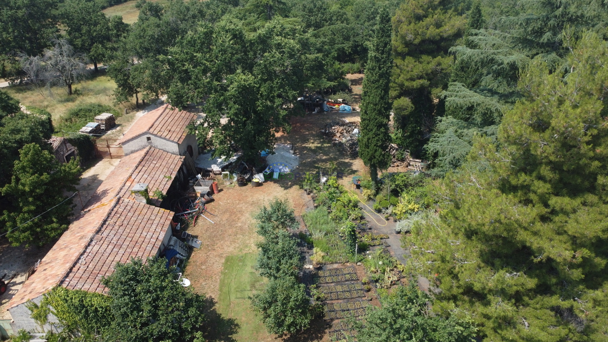 Terreno edificabile di 3000m2 con una casa da adattare, zona di Parenzo