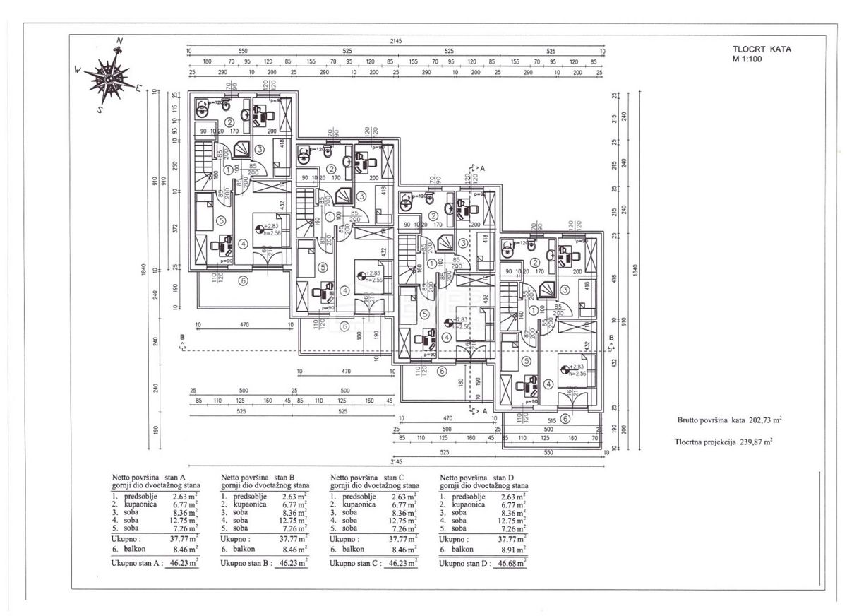 Škurinje, Rijeka, 97,96m2