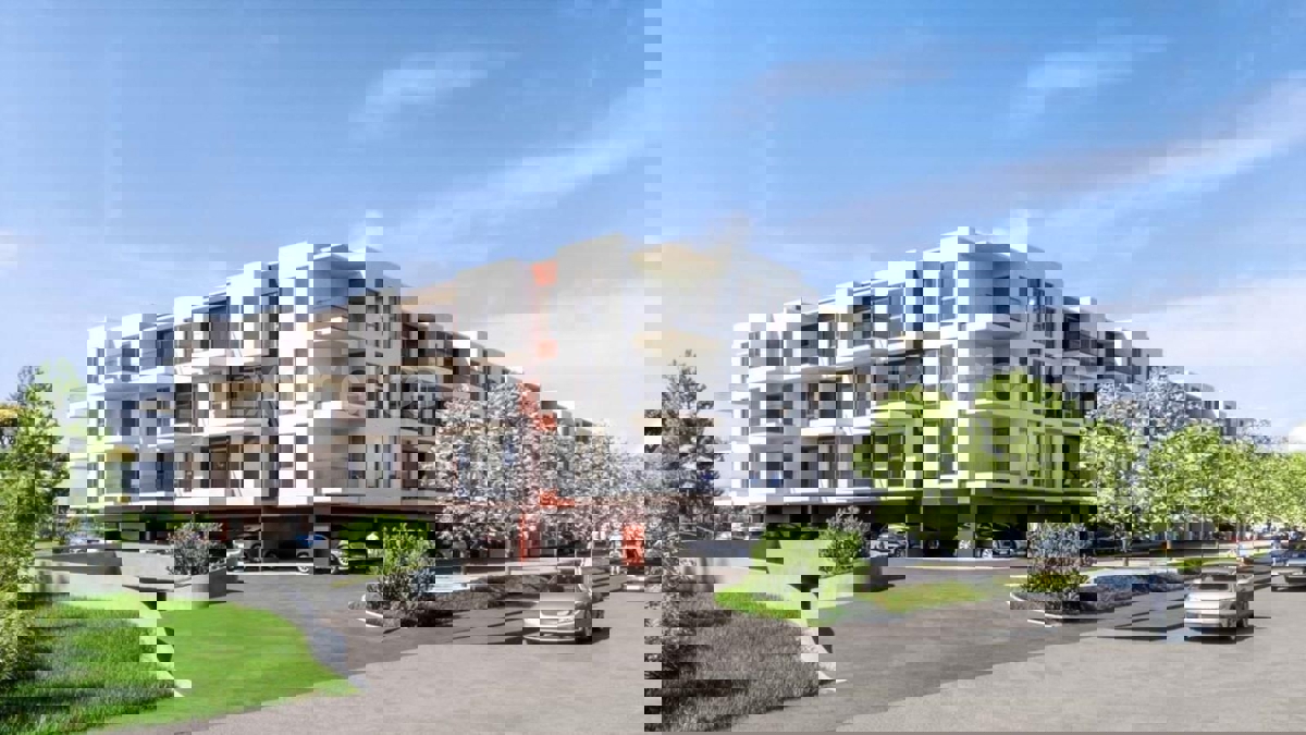 Moderno bilocale con terrazza e parcheggio a Umago