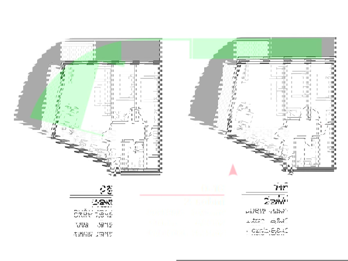 ISTRIA, Umago - appartamento al piano terra con giardino!