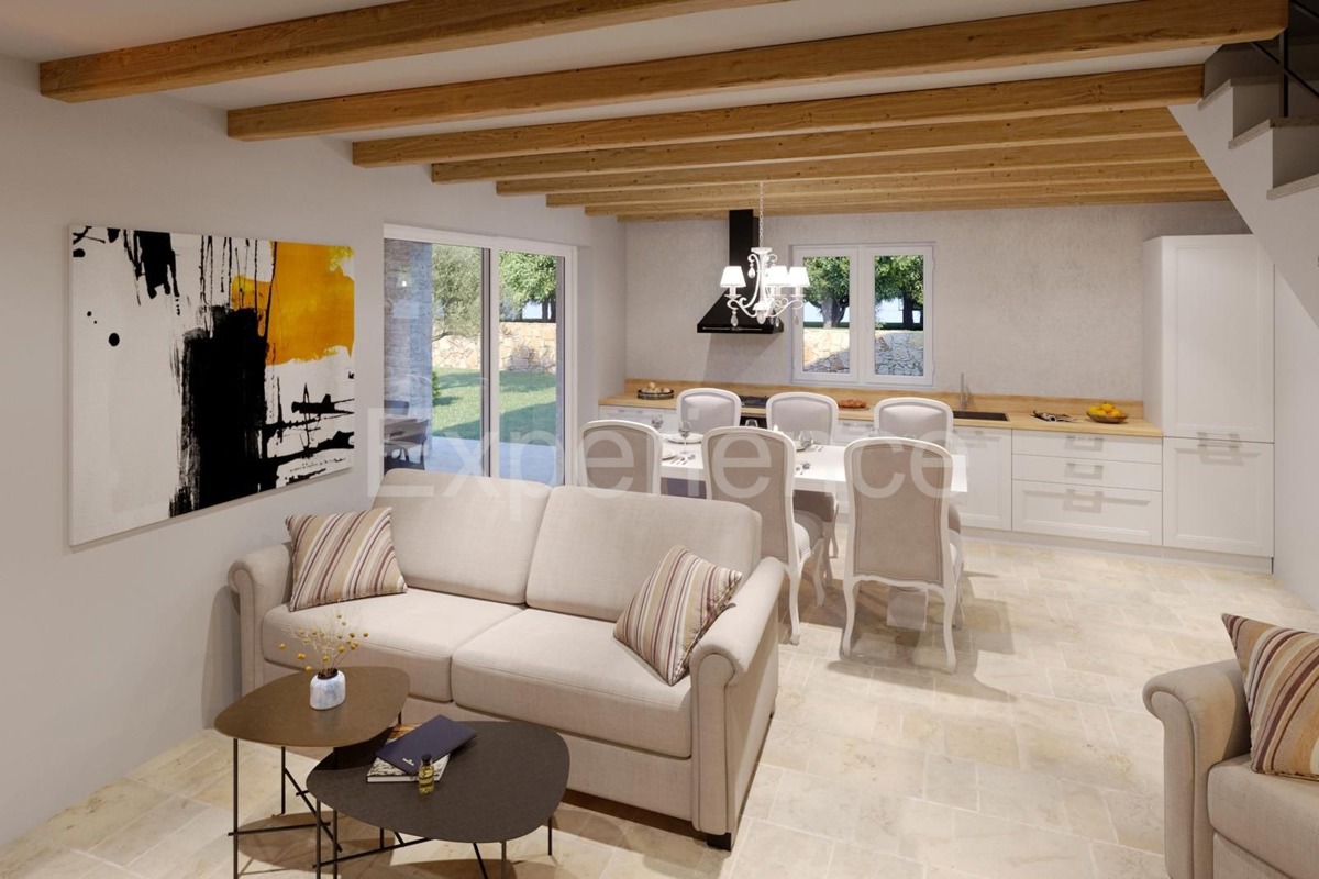 Zona Parenzo: Casa bifamiliare con piscina (3 camere da letto), VISTA MARE