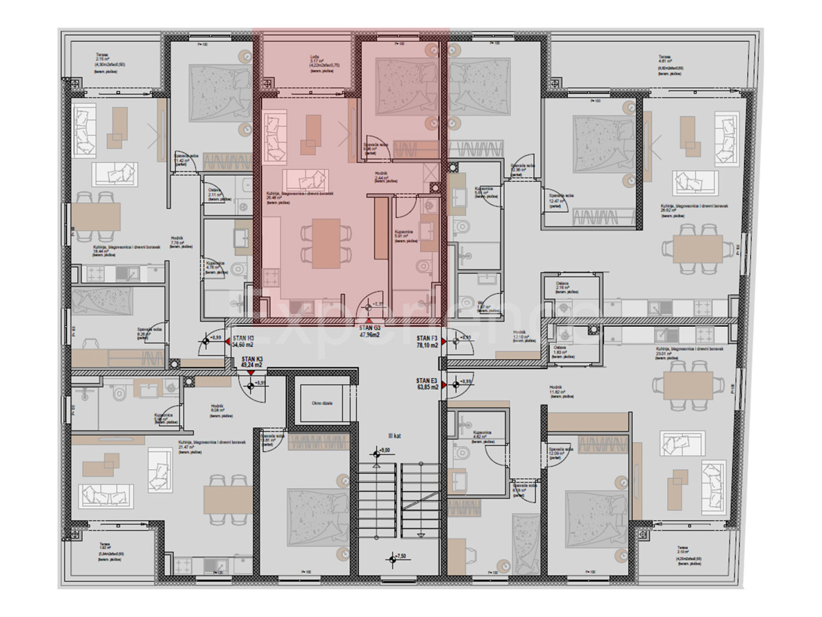 ISTRIA, Parenzo - appartamento in un nuovo edificio, 3. piano, ASCENSORE!