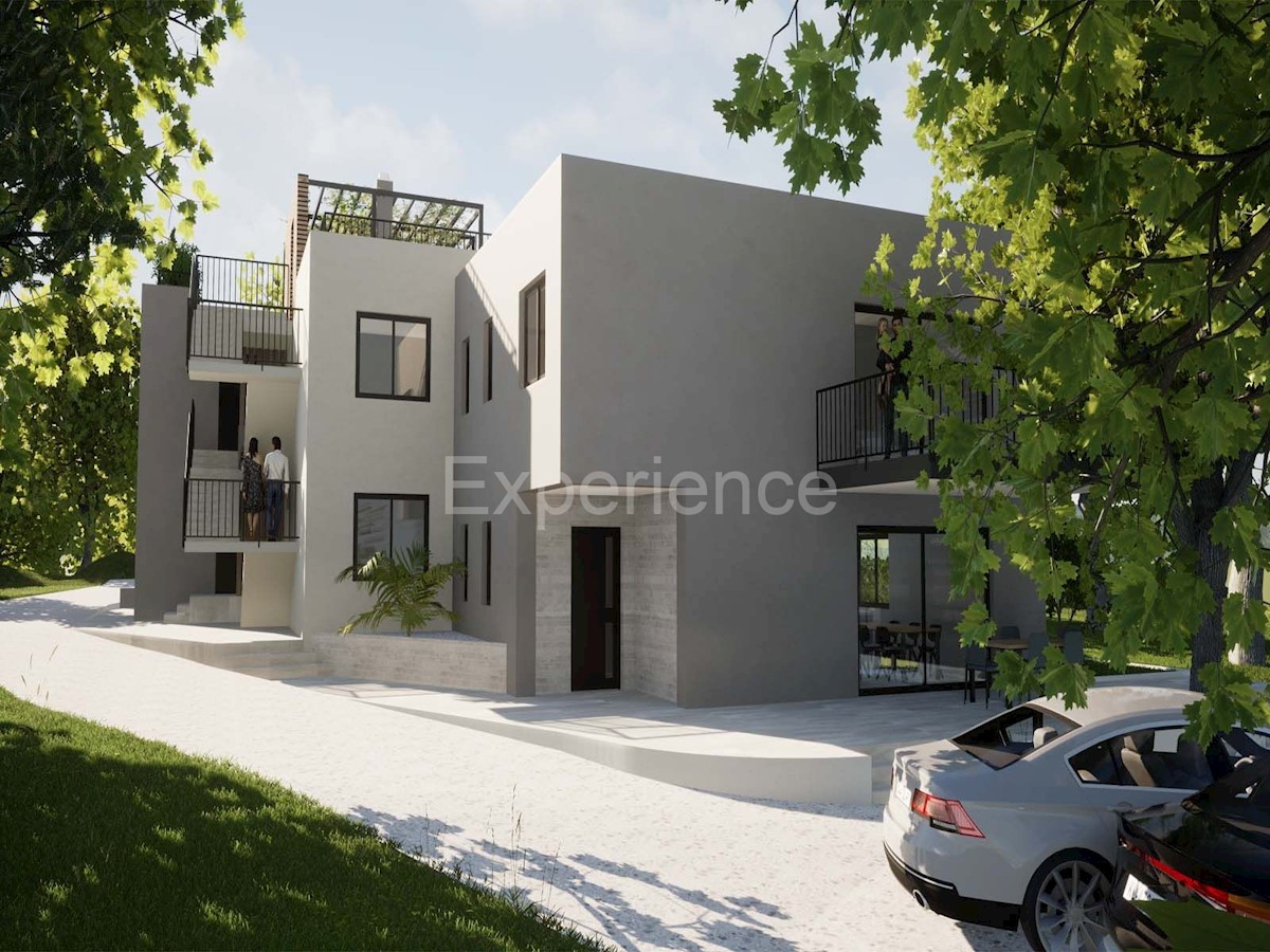 Parenzo, appartamento esclusivo, 2 camere, terrazza, 5 km mare