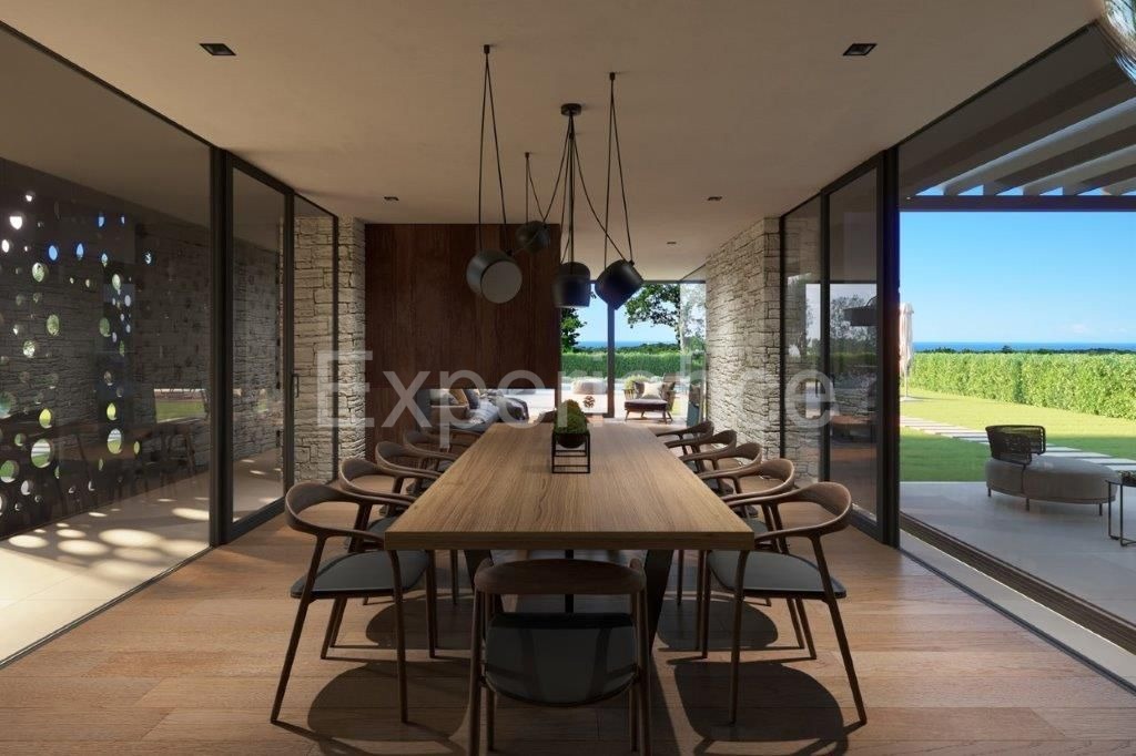 Parenzo, villa di lusso vista mare con piscina e jacuzzi