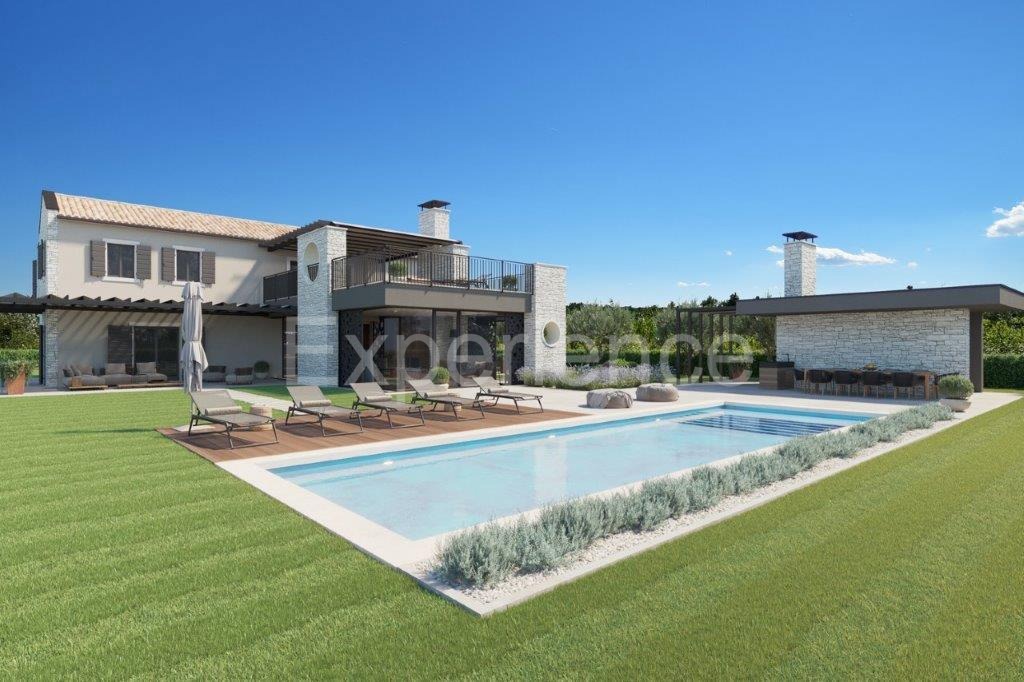 Parenzo, villa di lusso vista mare con piscina e jacuzzi