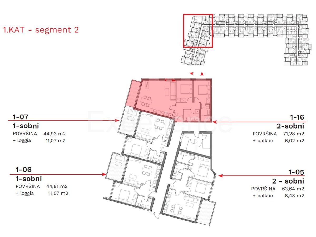 ISTRIA, Umago - appartamento in un nuovo edificio, 1. piano, ascensore