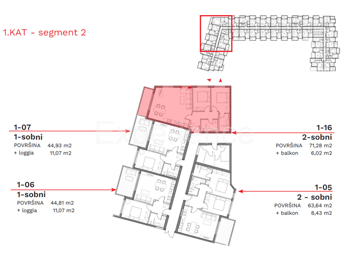 ISTRIA, Umago - appartamento in un nuovo edificio, 1. piano, ascensore