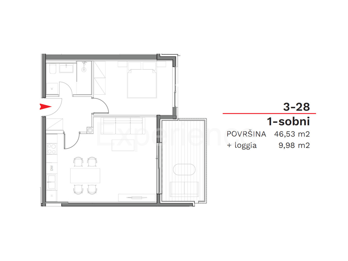 ISTRIA, Umago - appartamento in un nuovo edificio con garage, 3. piano, ASCENSORE!