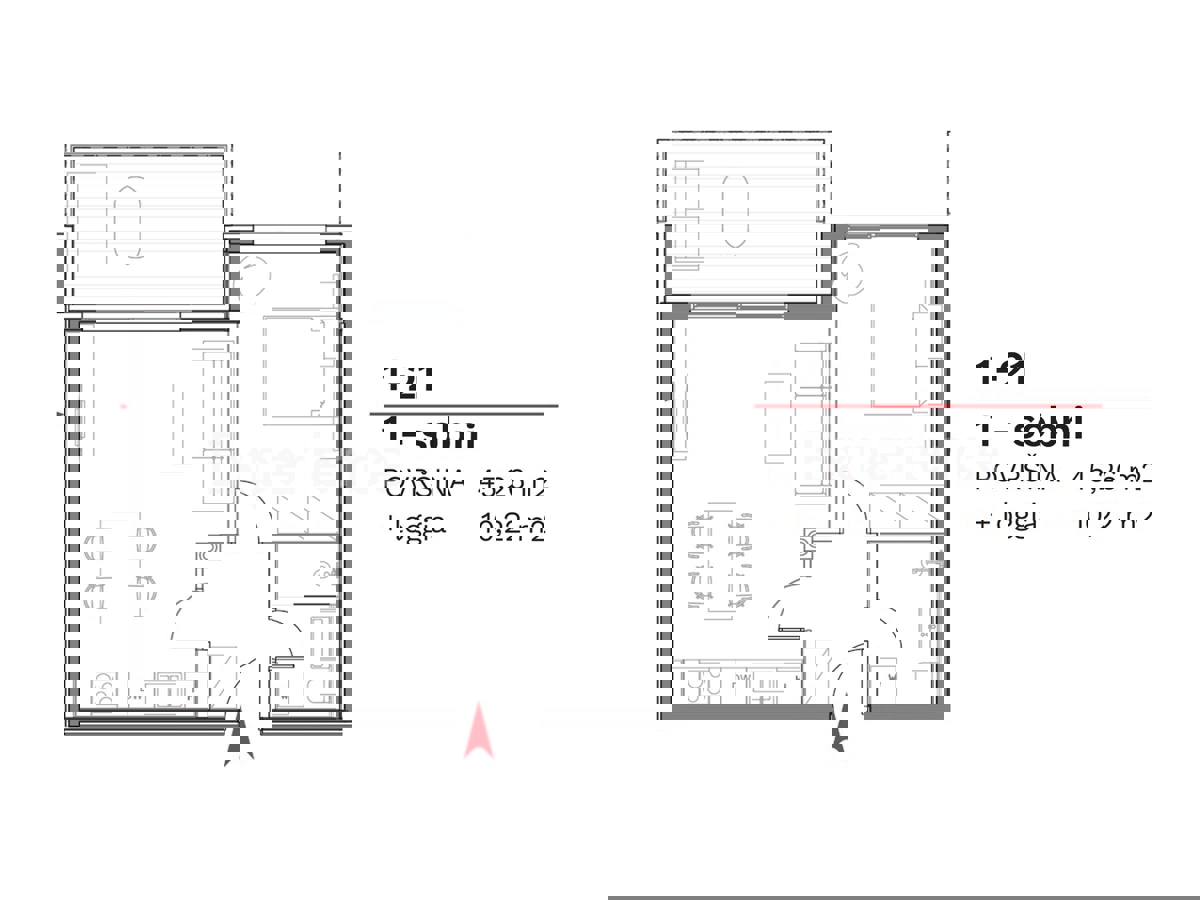 ISTRIA, Umago - appartamento con ampio balcone (10,22 m²), 1. piano, ASCENSORE!