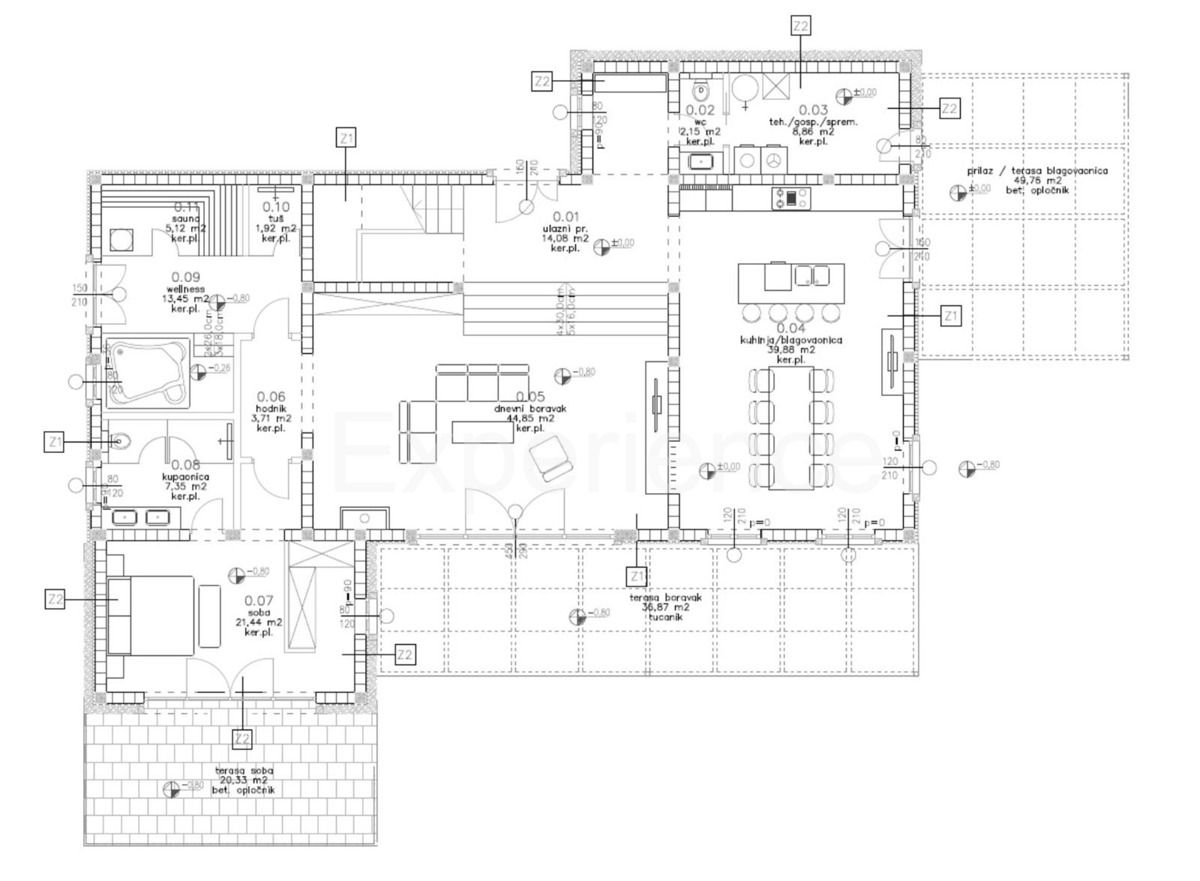Villa ai margini della zona edificabile - un connubio perfetto tra tradizione e comfort moderno, VISTA MARE!