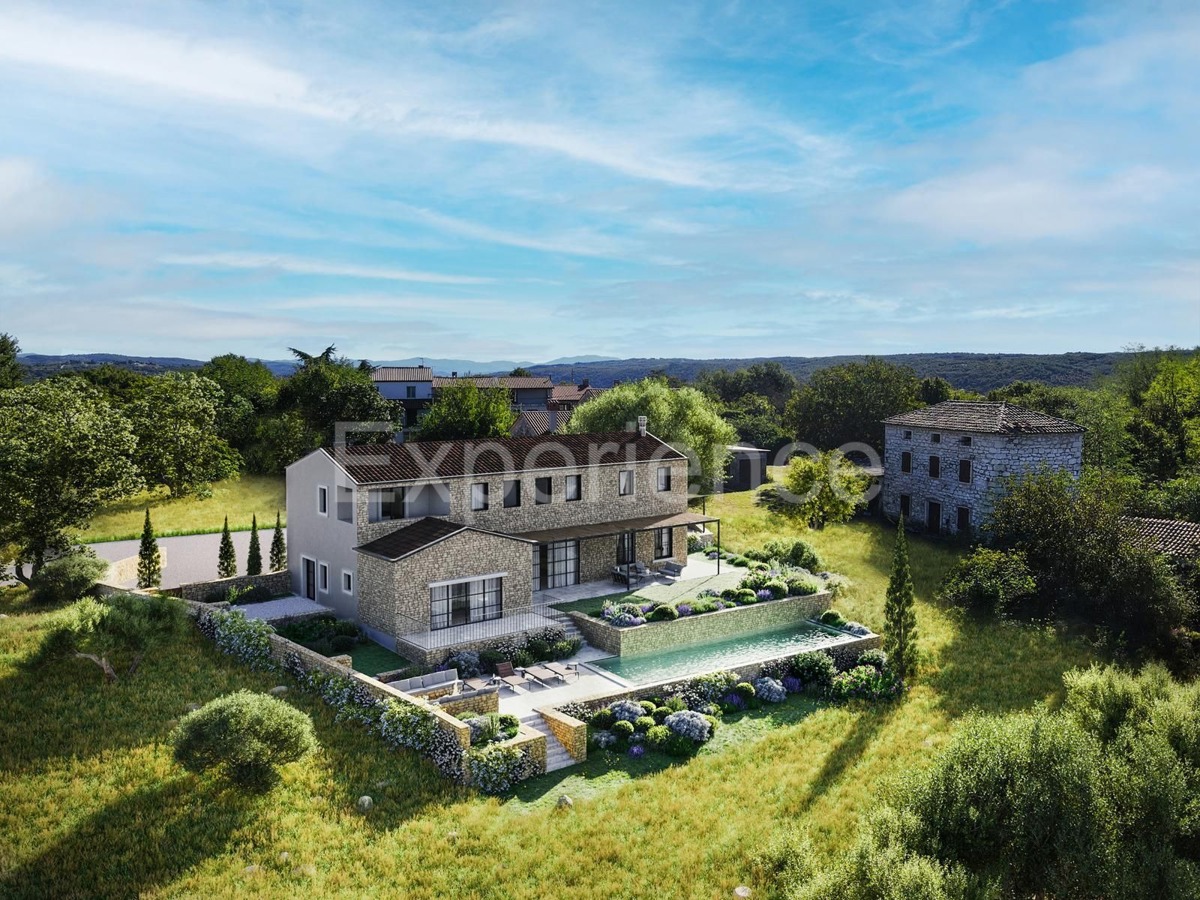 Villa ai margini della zona edificabile - un connubio perfetto tra tradizione e comfort moderno, VISTA MARE!