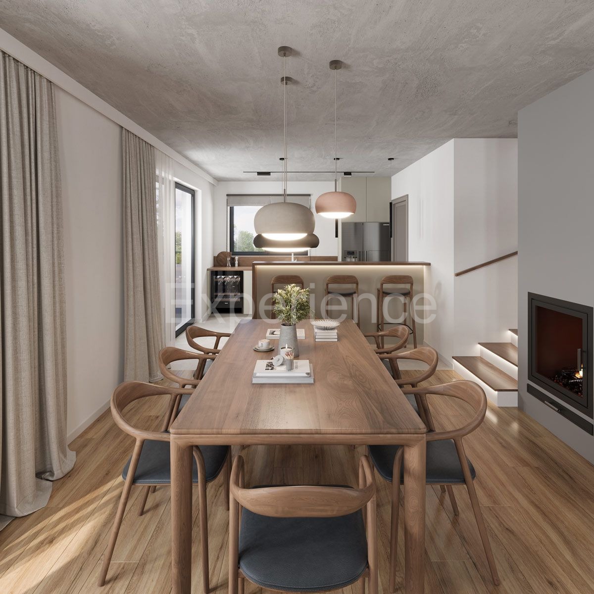 ISTRIA, Visinada: Elegante villa moderna nella fase di costruzione ROH-BAU!